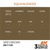 AK Interactive AK11125 GREY-BROWN – STANDARD 17ml